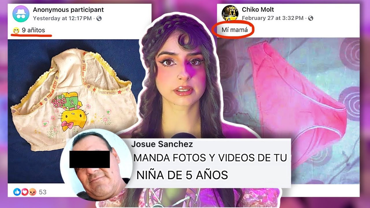 El mercado negro de panties usados en Facebook