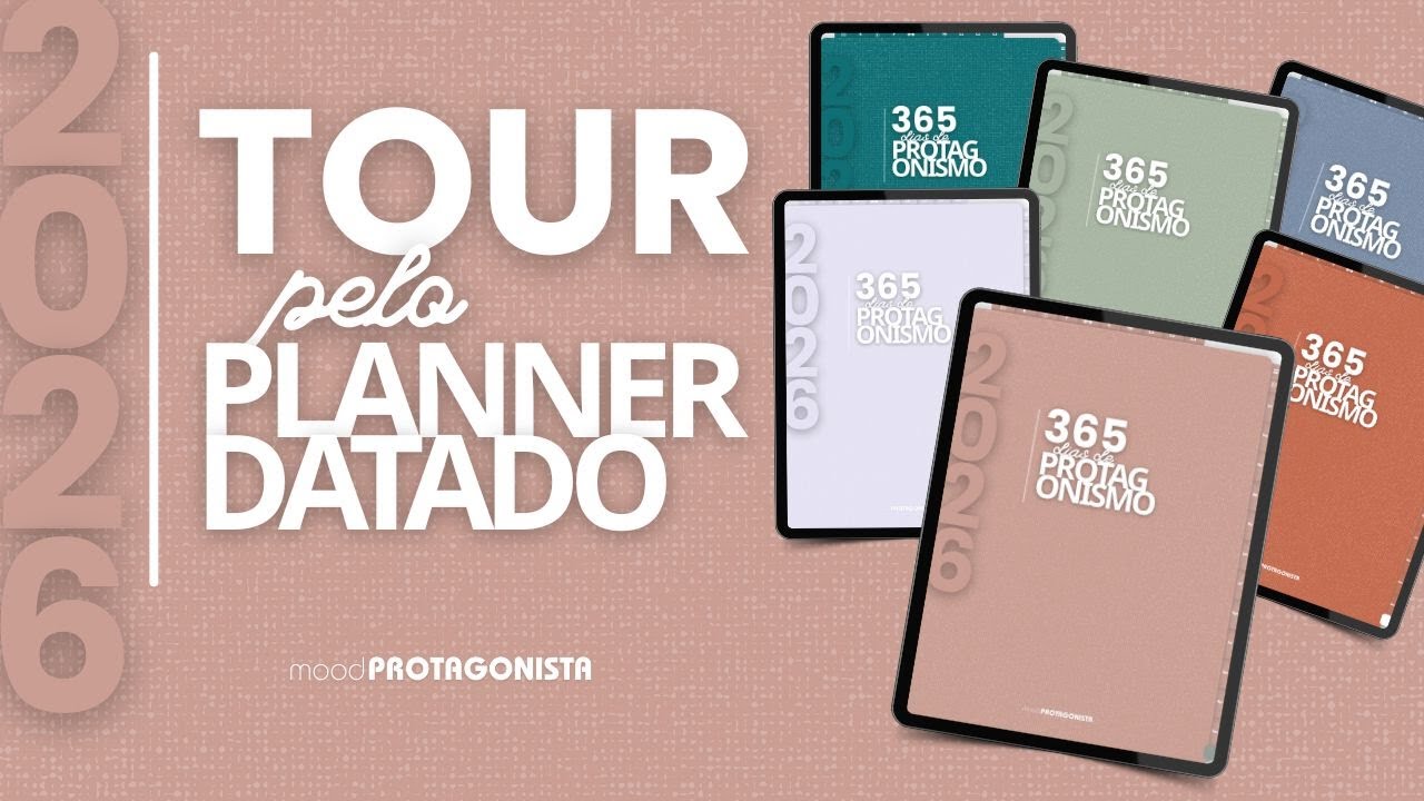 Planner Digital 2026 [COMPLETO] Tour Detalhado