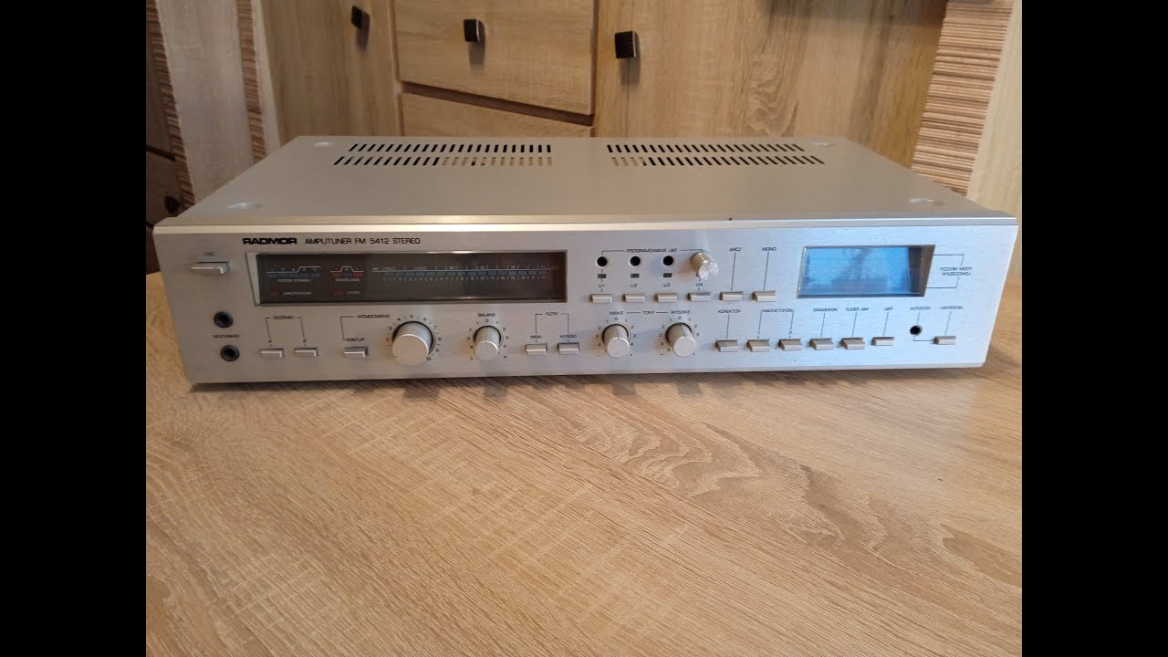Renowacja amplitunera Radmor 5412. Odc. 3