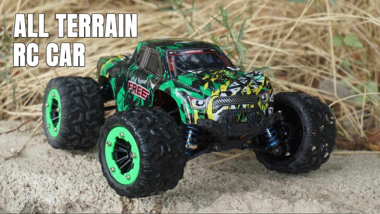 This small RC car is super fun and fast!  WIAORCHI 1:18 Scale All-Terrain Off-Road Monster Truck