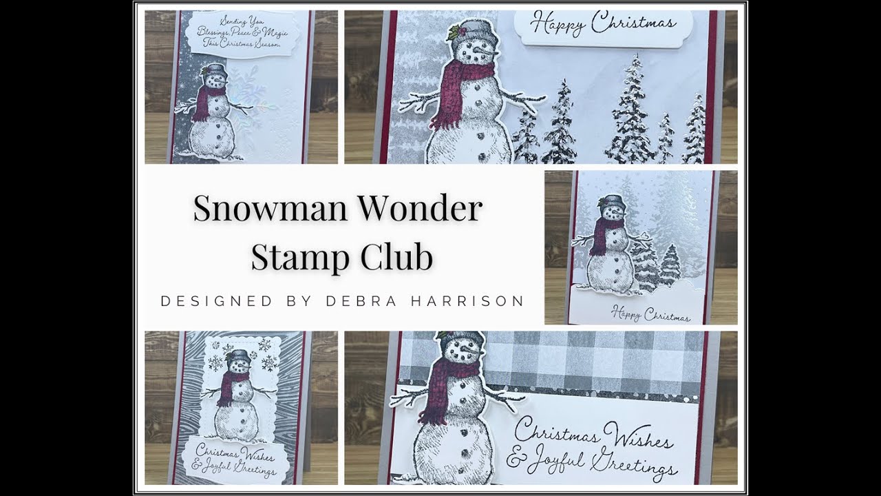 November 2021 Stamp Club: Snow Wonder (Local or Shipped)