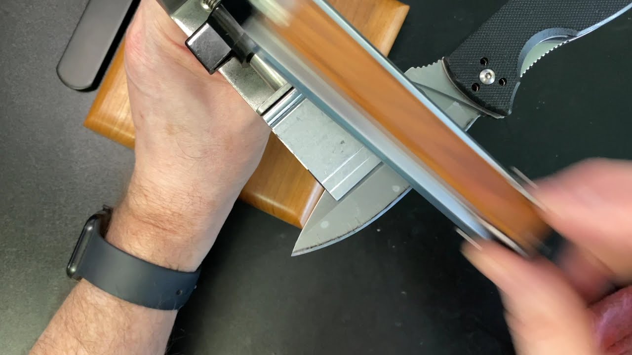 Sharpening a very dull Tenacious using the KME system