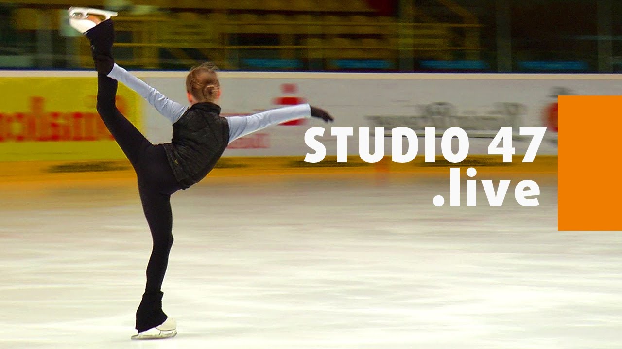 STUDIO 47 .live | EISKUNSTLÄUFERIN KARIN RIEDIGER-HEINTGES TRAINIERT NACHWUCHS BEIM DSC KAISERBERG