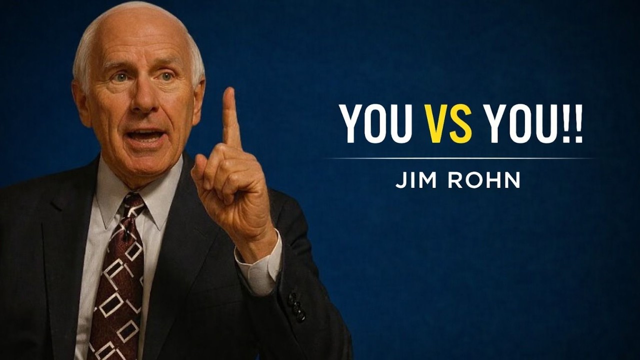 YOU vs YOU  Jim Rohn Motivation #jimrohn #motivation #successhabits #focusonyourself #growthmindset