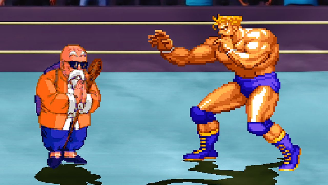 Roshi Vs. Gunloc - The Last Laugh