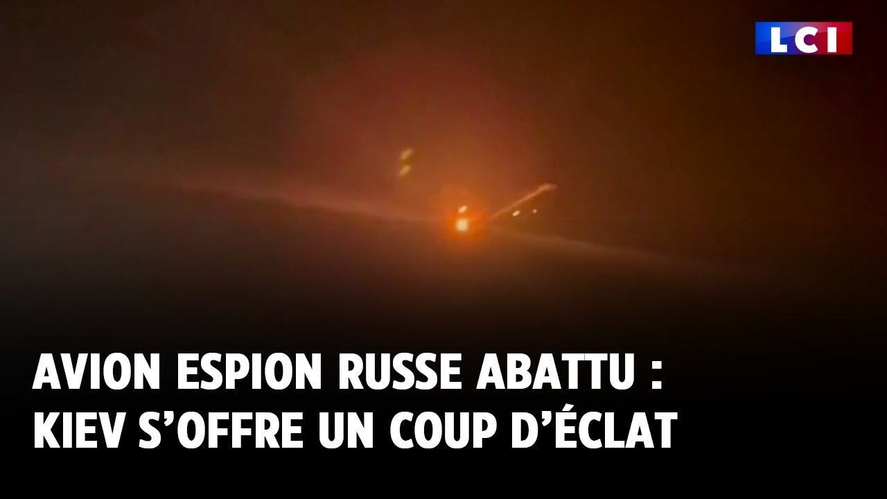 Avion espion russe abattu : Kiev s’offre un coup d’éclat
