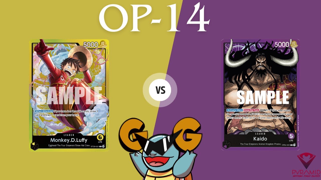 [OP-14] Yellow Luffy Vs Purple Kaido!