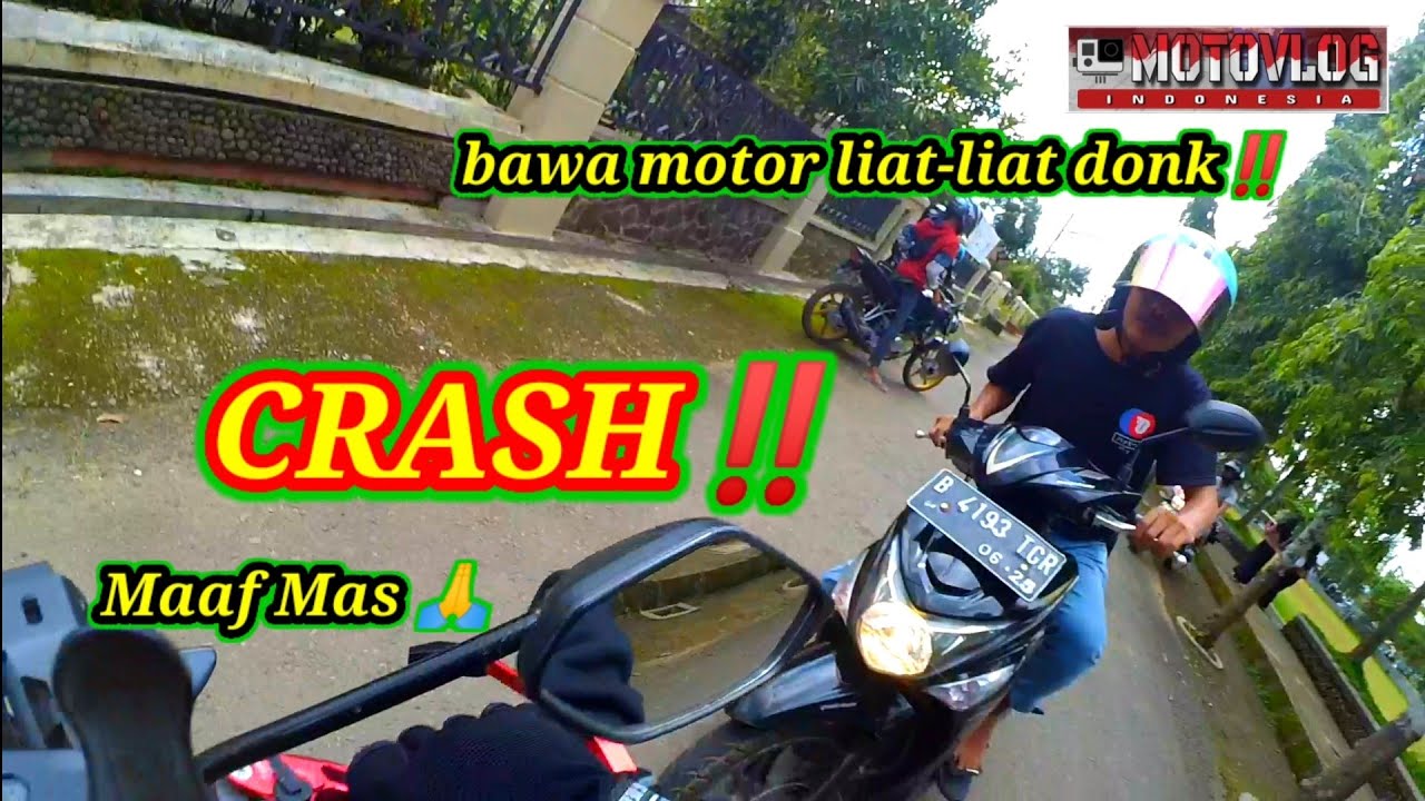HAMPIR CRASH - Jejak Langkah Motovlog