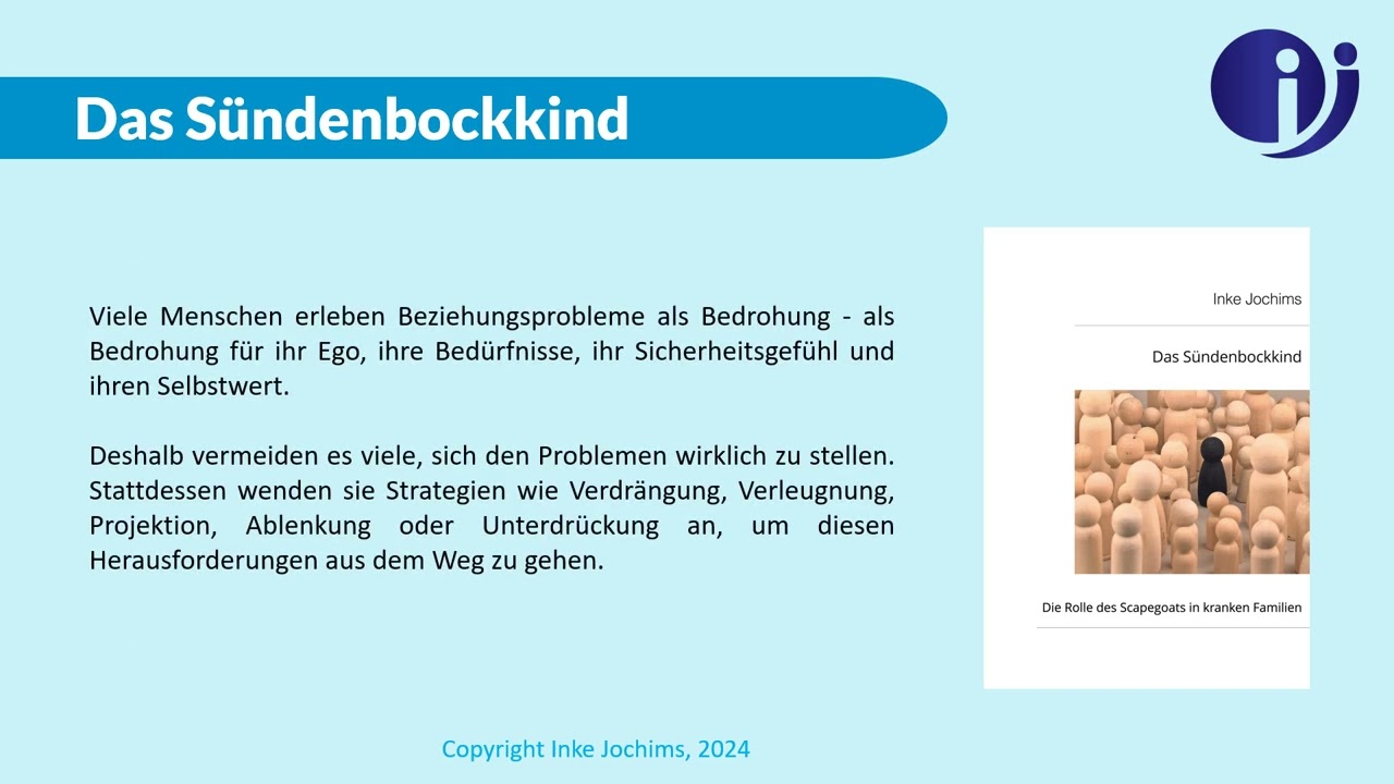 Das Sündenbockkind. Teil 2: Was ist ein Sündenbock?