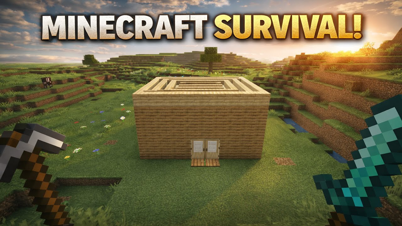 TIME TO MAKE MY WORLD | MINECRAFT SURVIVAL LET'S PLAY