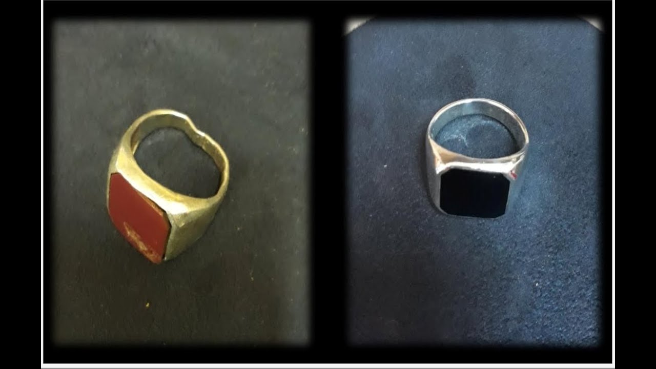 Men's ring repaired