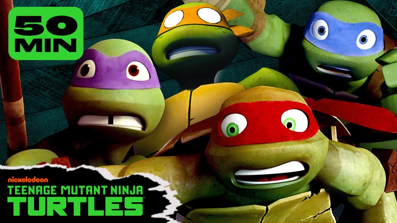 51 MINUTES of BUTT Kicking from Season 4 of Teenage Mutant Ninja Turtles! 👊 | TMNT