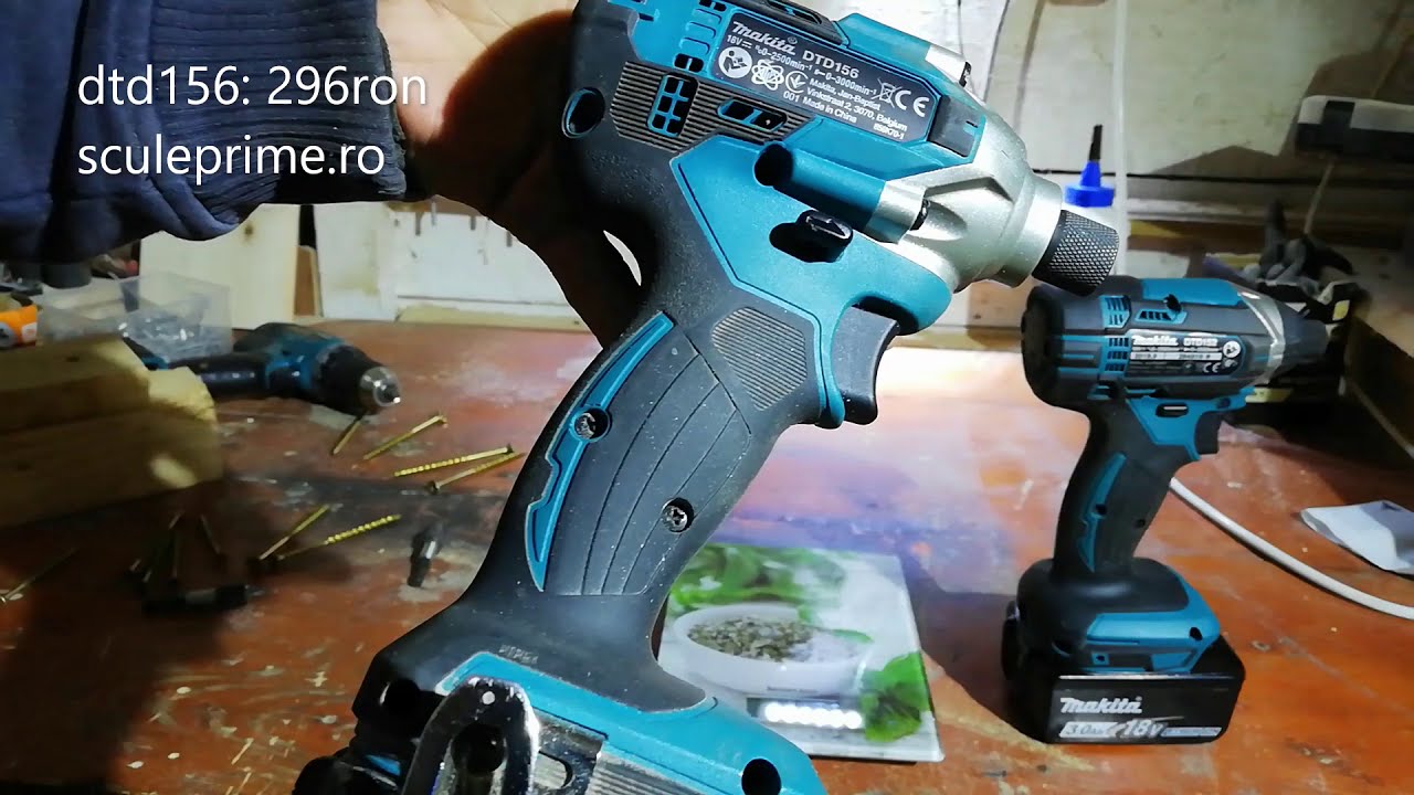 Makita DTD156 VS DTD152