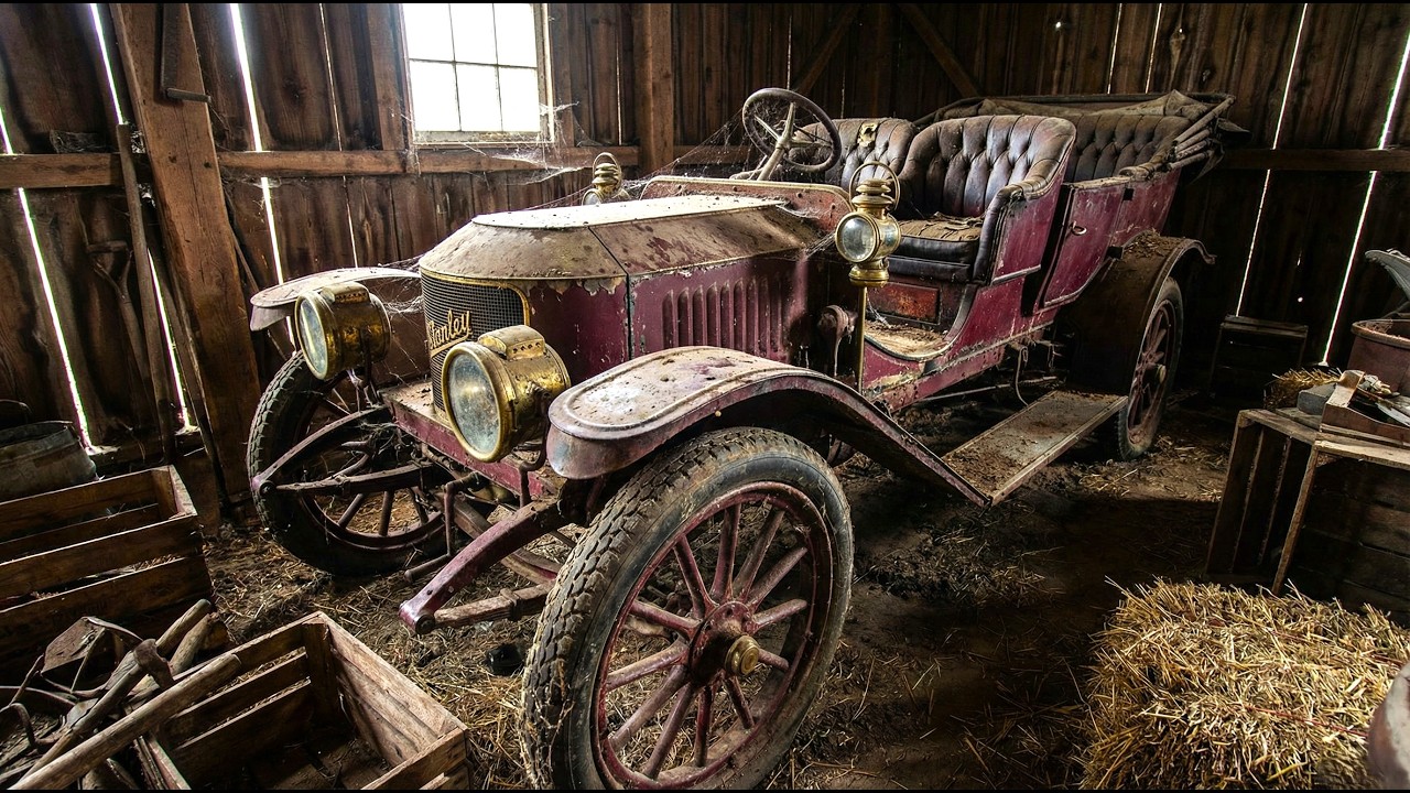 ASMR Restoration of a 1910 Stanley Steamer: America’s Lost Steam Car