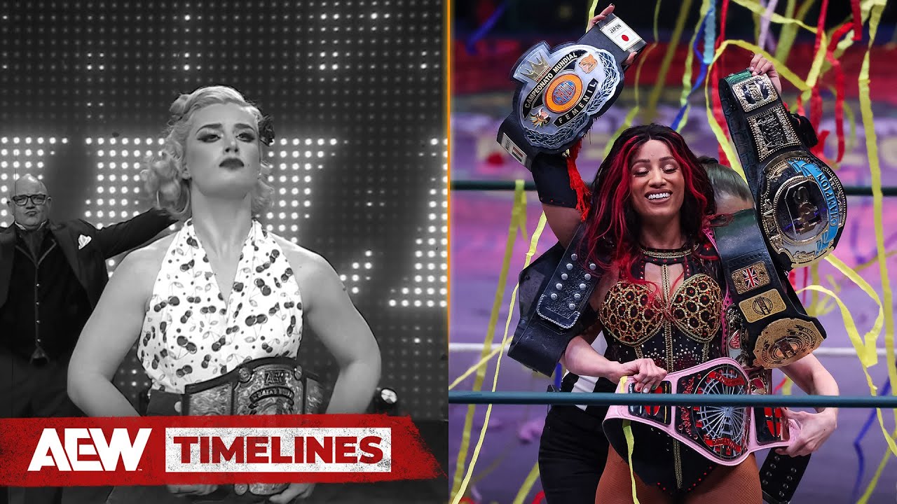 The Road to Mercedes Moné vs Toni Storm: Wrestling's CEO vs The Timeless Starlet | AEW Timelines