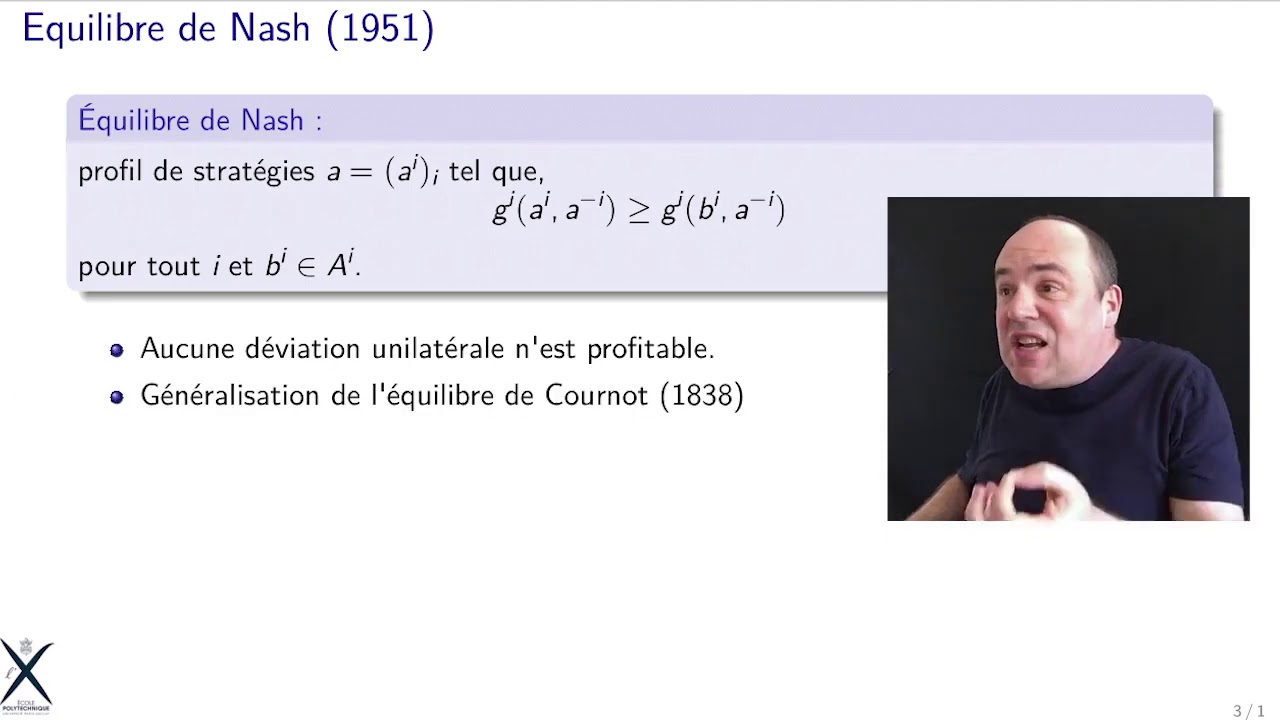 Théorie des jeux 2 : Equilibres de Nash