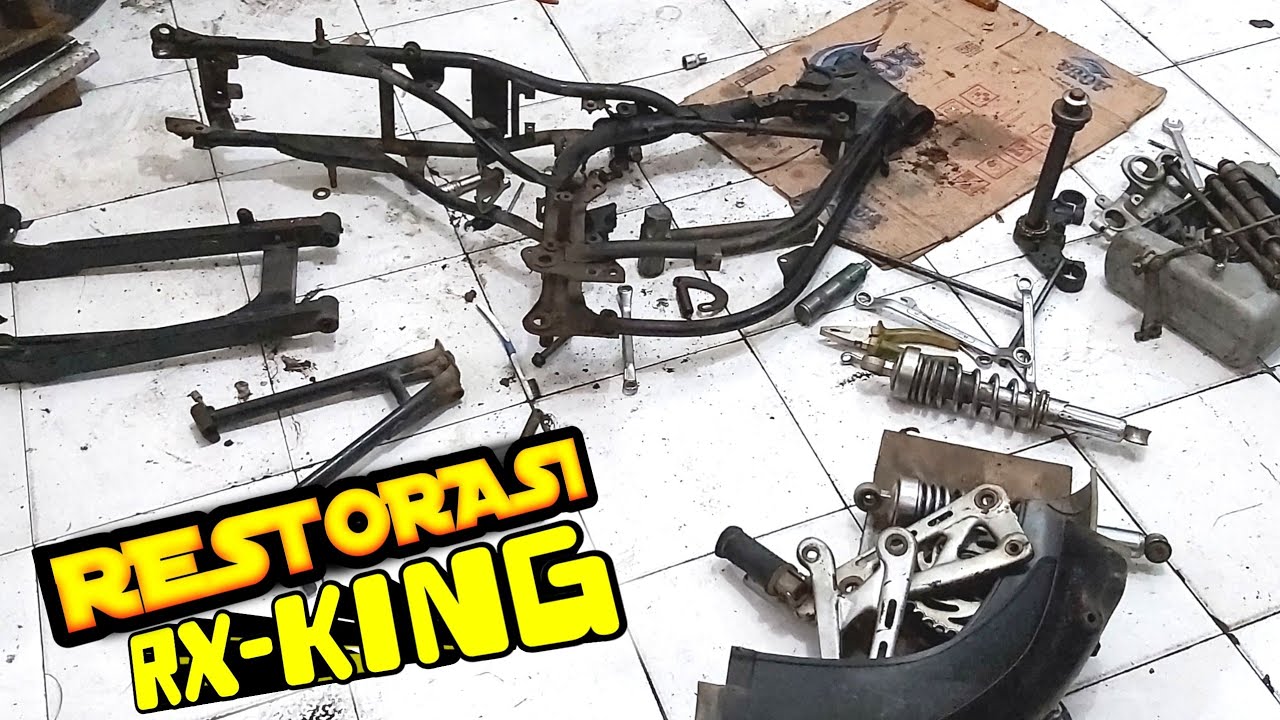 Proses Restorasi Rx King Hitam Berkilau