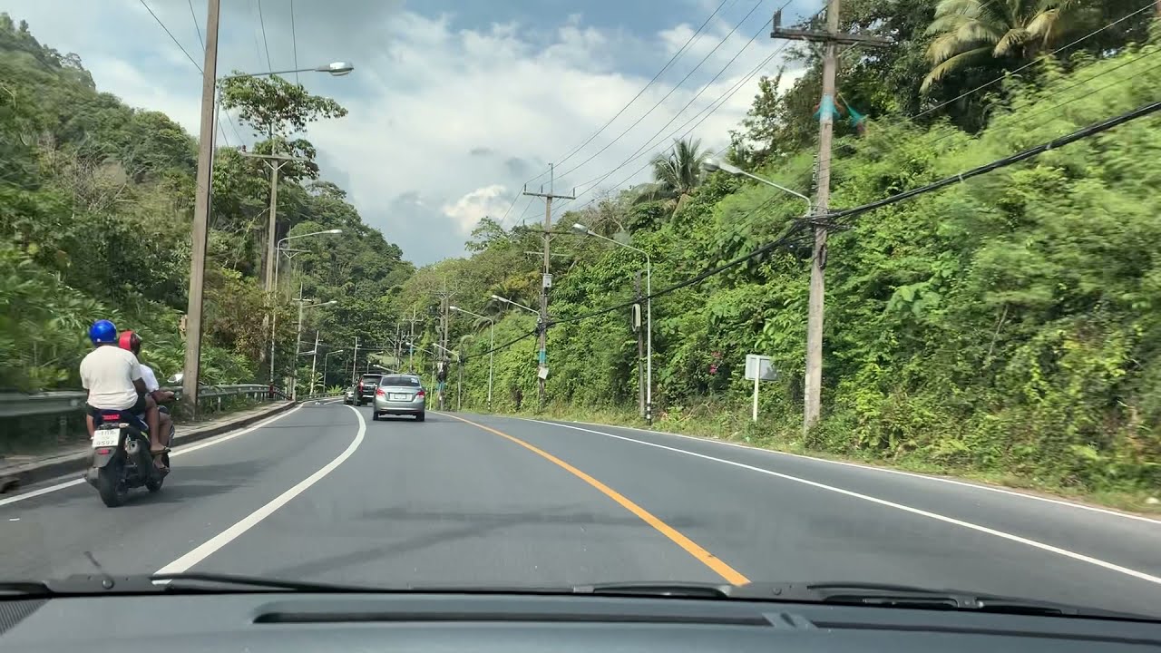 Driving in Phuket  Thailand ! 开车去芭东海滩!顺便小漂移!