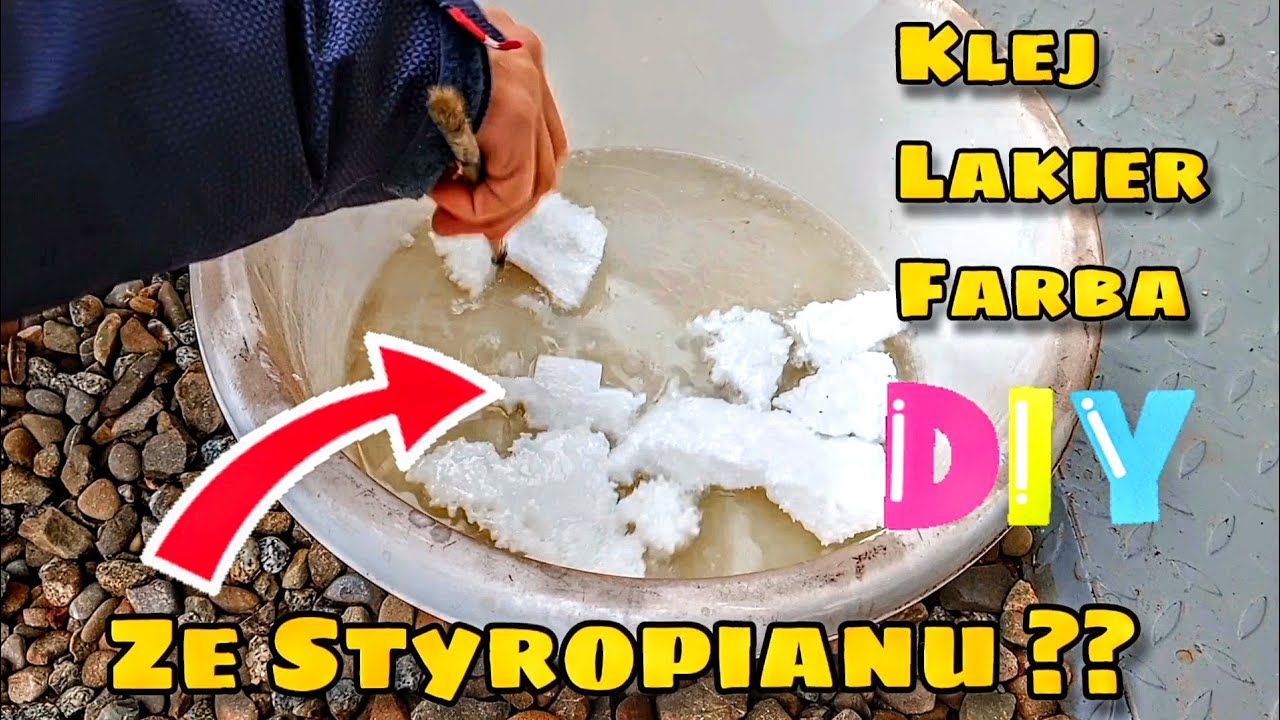 Lakier ze STYROPIANU? za GROSZE? SPRAWDZAM! + nitro LUB akryl #MotoQba #test