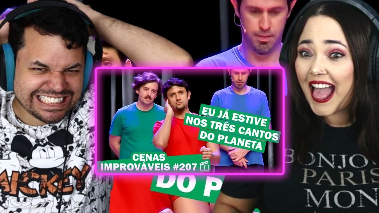 CENAS IMPROVÁVEIS #207 Barbixas ‹ REACT ›