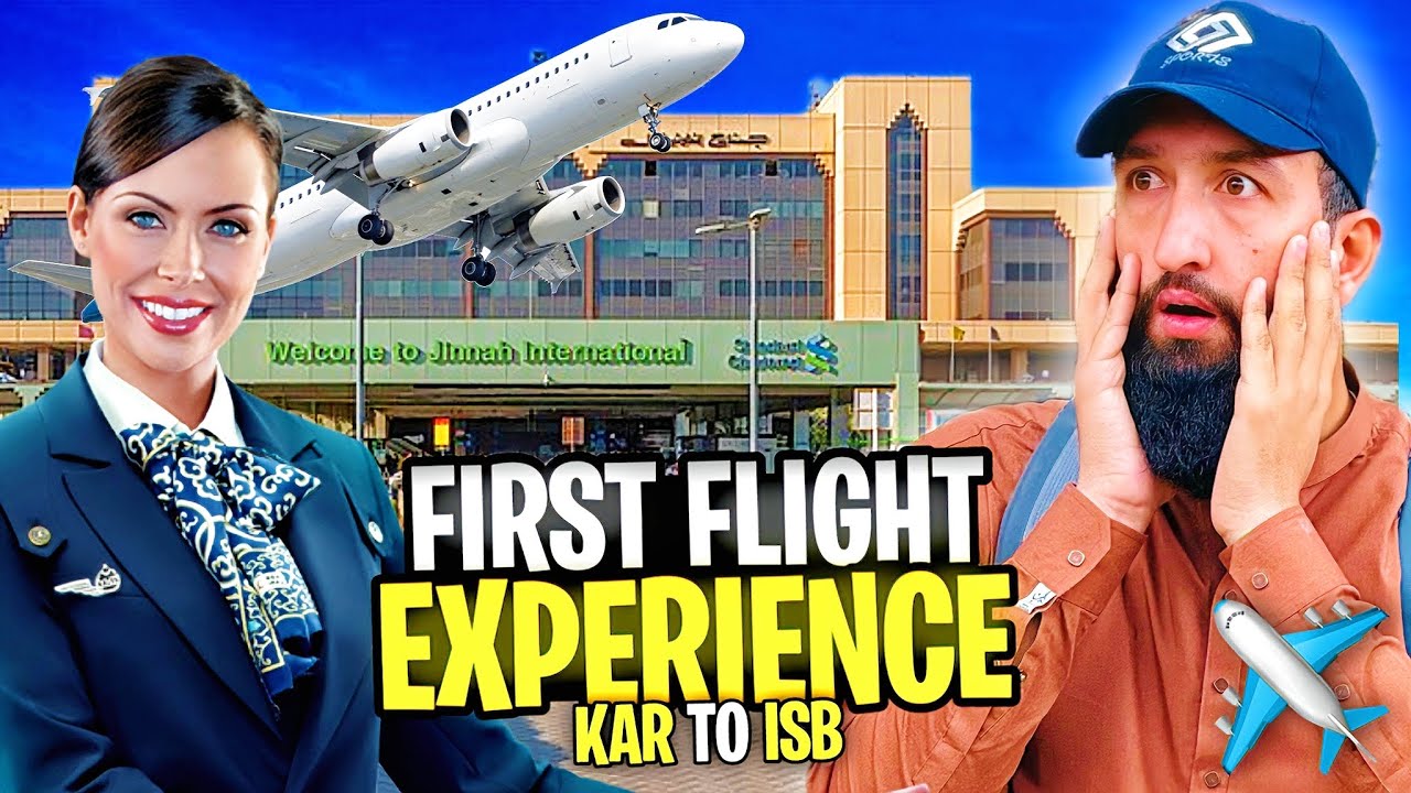 My First Flight Experience ✈️|Karachi To Islamabad |Islamabad Airport |Karachi Airport🥰2025