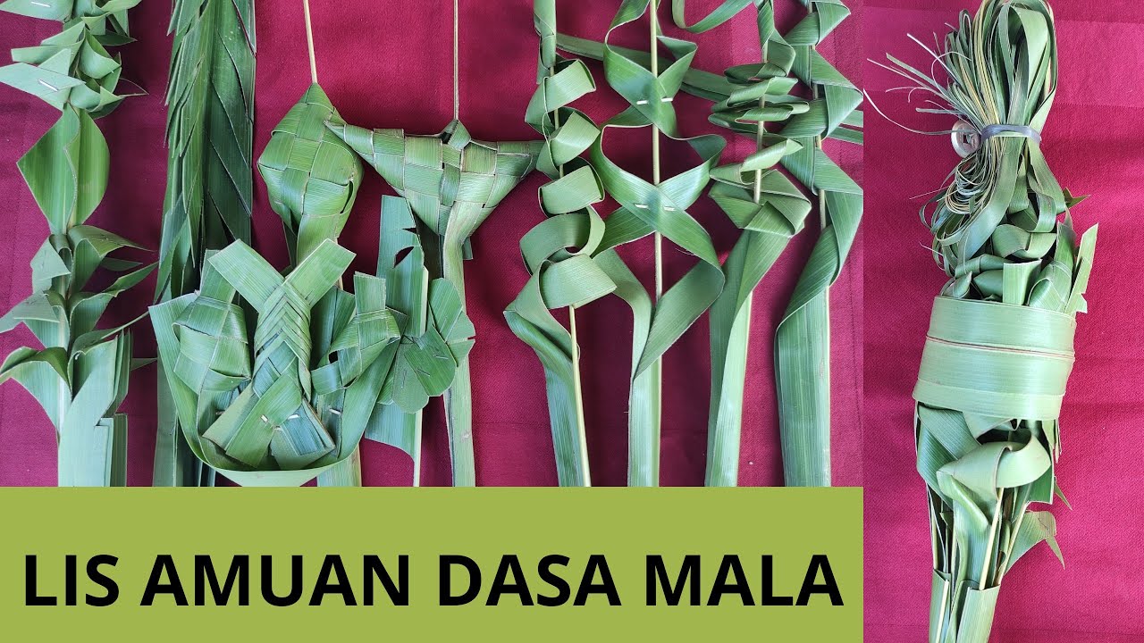 YUK BELAJAR MEMBUAT LIS AMUAN DASA MALA