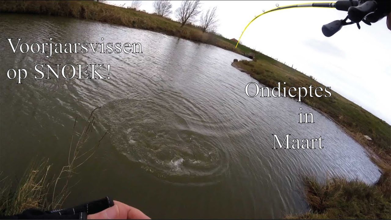 Vissen op SNOEK in Maart, De Paaitijd is van Start!