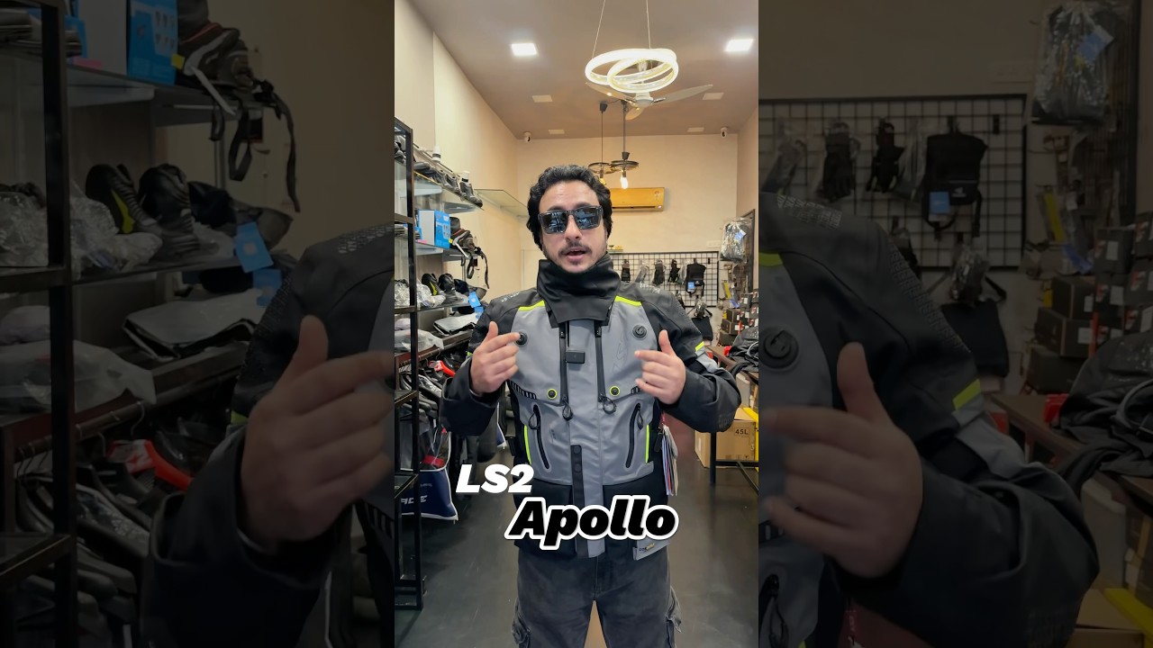 Affordable and Protective LS2 Apollo Riding Jacket #tigerkoul  #LS2Apparel #WaterproofJacket