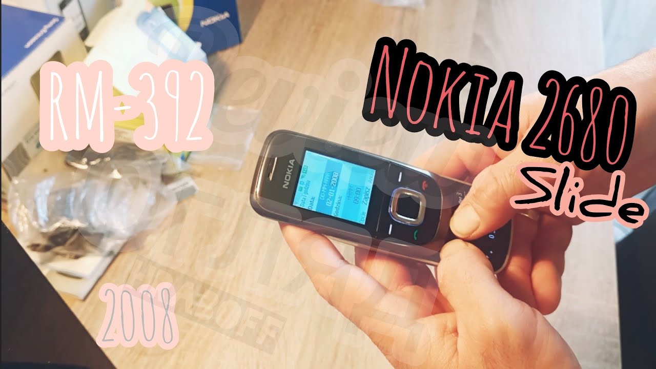Відеоогляд Nokia 2680 Slide