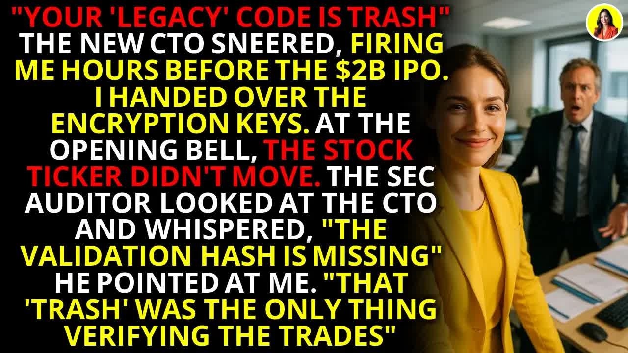 Fired For Legacy Code, I Crashed The $2B IPO 💼 ｜ #CorporateRevenge