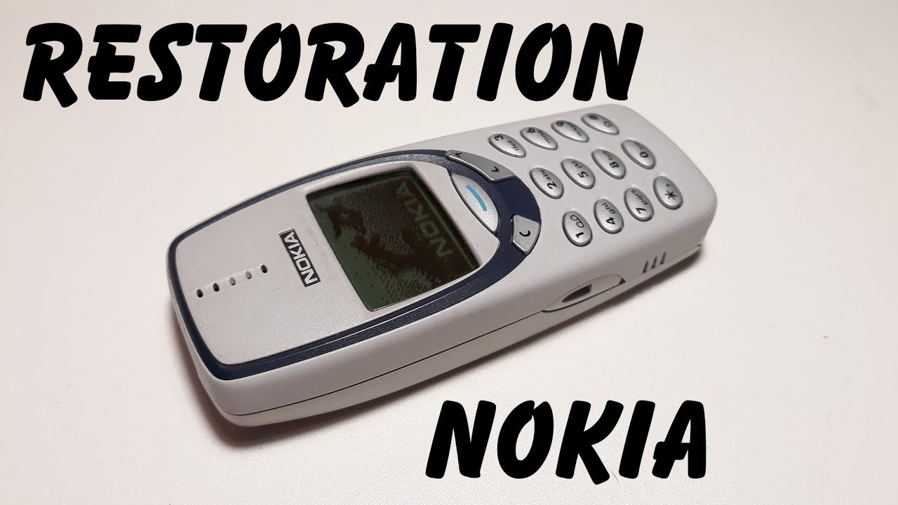 Nokia 3330 Restoration old retro phone | Restoring Broken Cell Phone #nokia3330