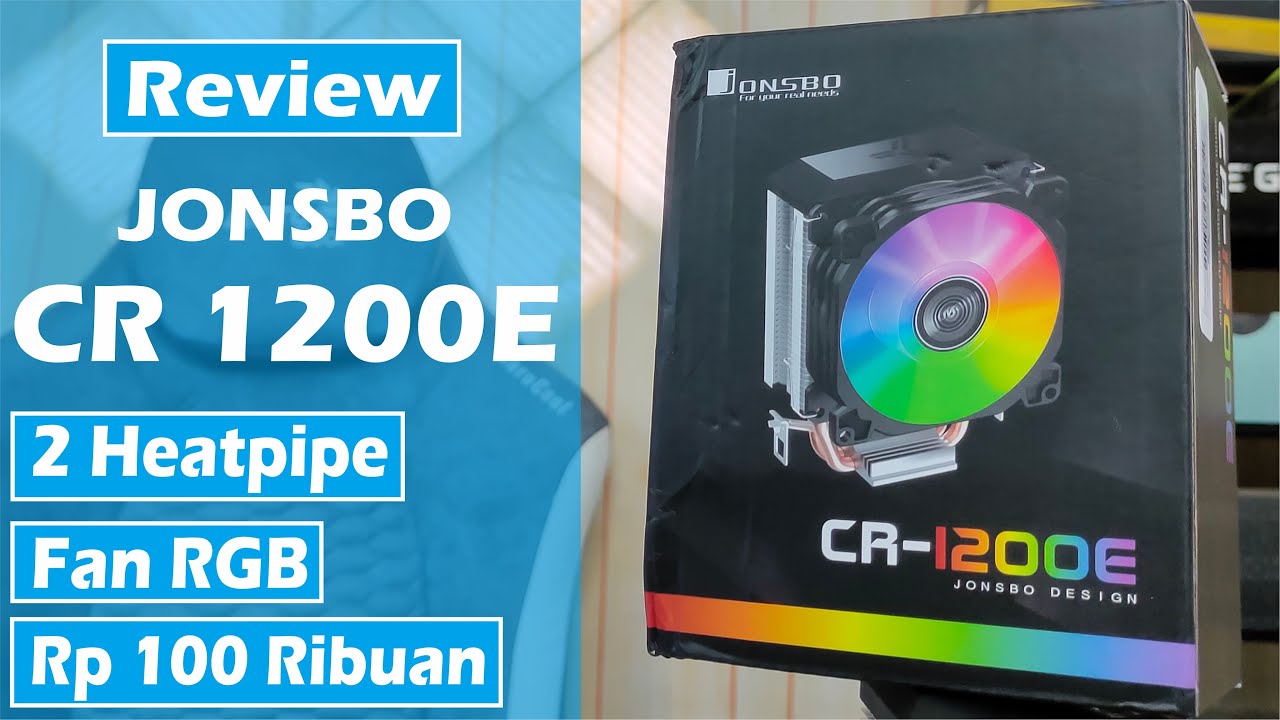 Review Jonsbo CR 1200E CPU Cooler Murah RGB