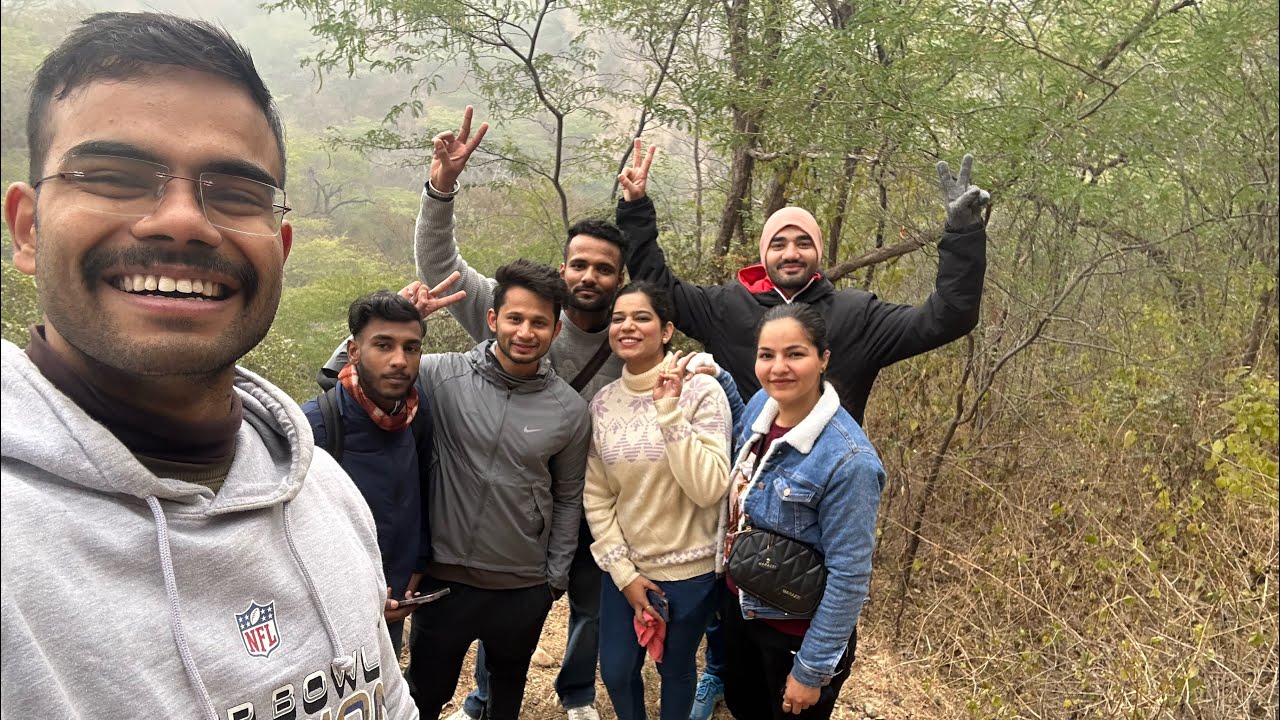 Trekking Day 😍 #trekking #fun #officer #sunday #friendship #ssccgl #ssc #inspector #viral #vlog
