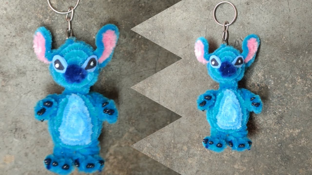 STITCH hecho con limpiapipas / STITCH PIPER CLEANER