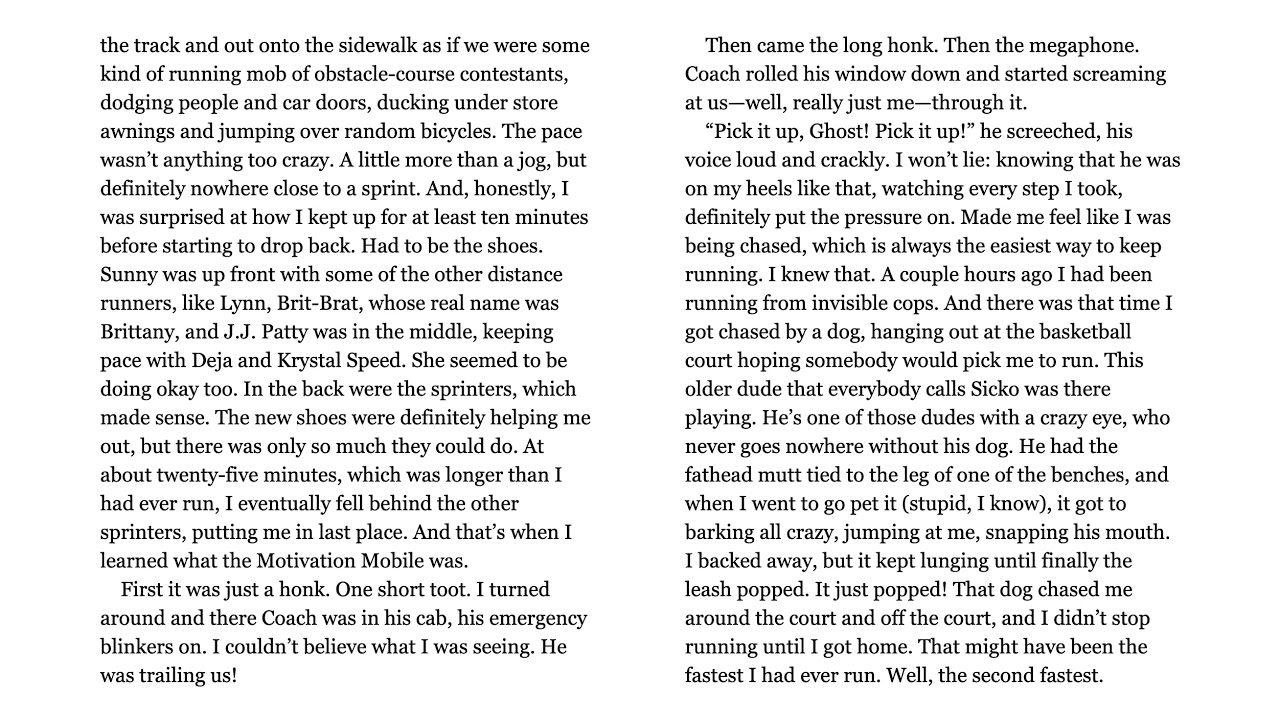 Ghost by Jason Reynolds Chapter 6 (Reading)