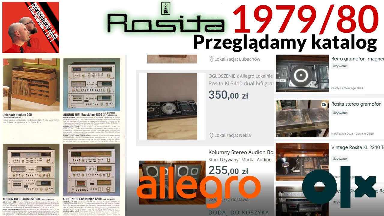 Meble Hi-Fi czyli ROSITA w katalogu 1979/80 oraz na Allegro i OLX  @Archeolodzy Hi-Fi #37 #PRL