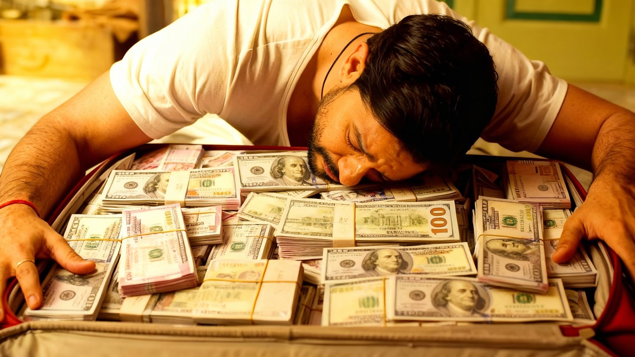 شاب مديون بيلاقي شنطة فيها 10 مليون دولار بتحل كل مشاكله، لكن بيتفاجئ انها بتاعت عصابة !