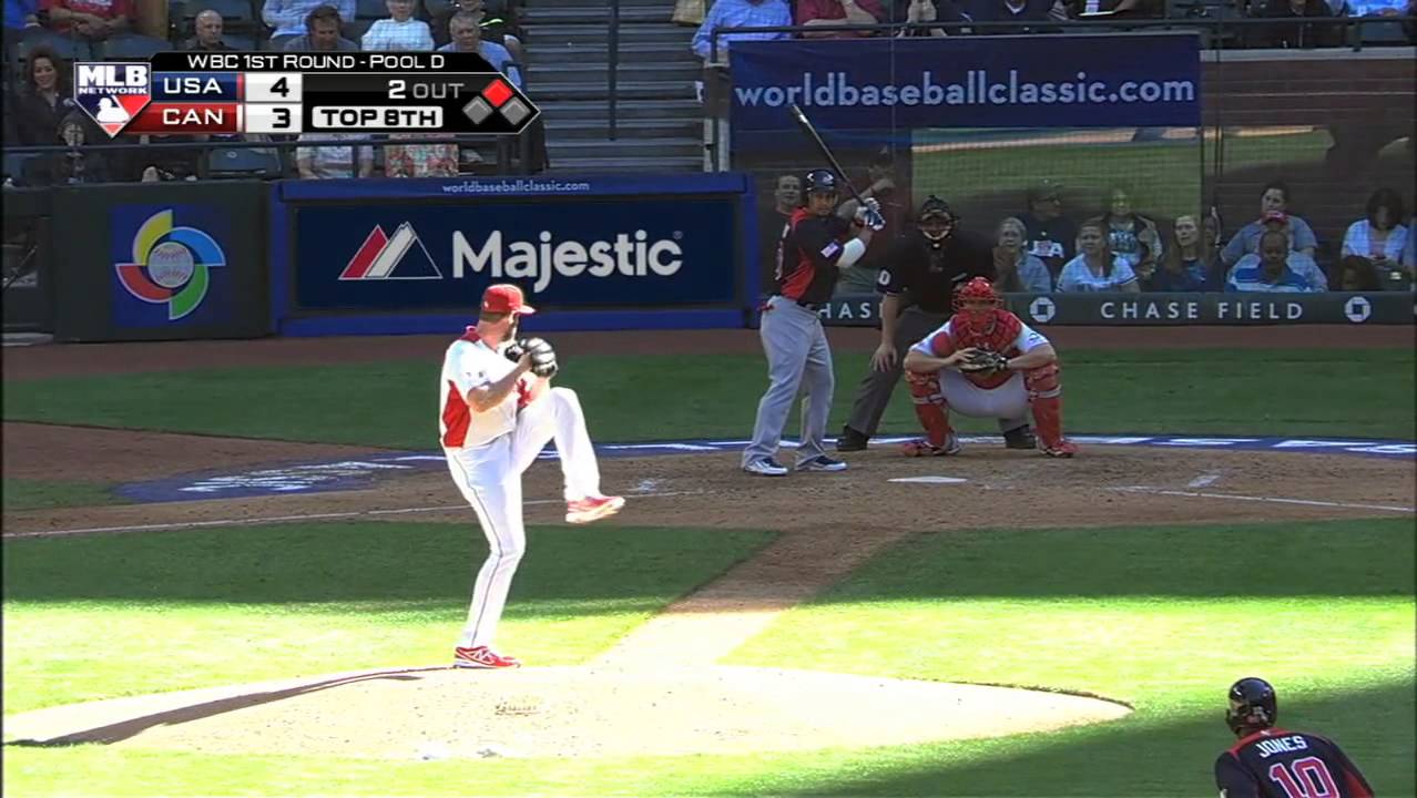 United States v Canada (9-4) Baseball Highlights - World Baseball Classic Round 1 [10/03/2013]