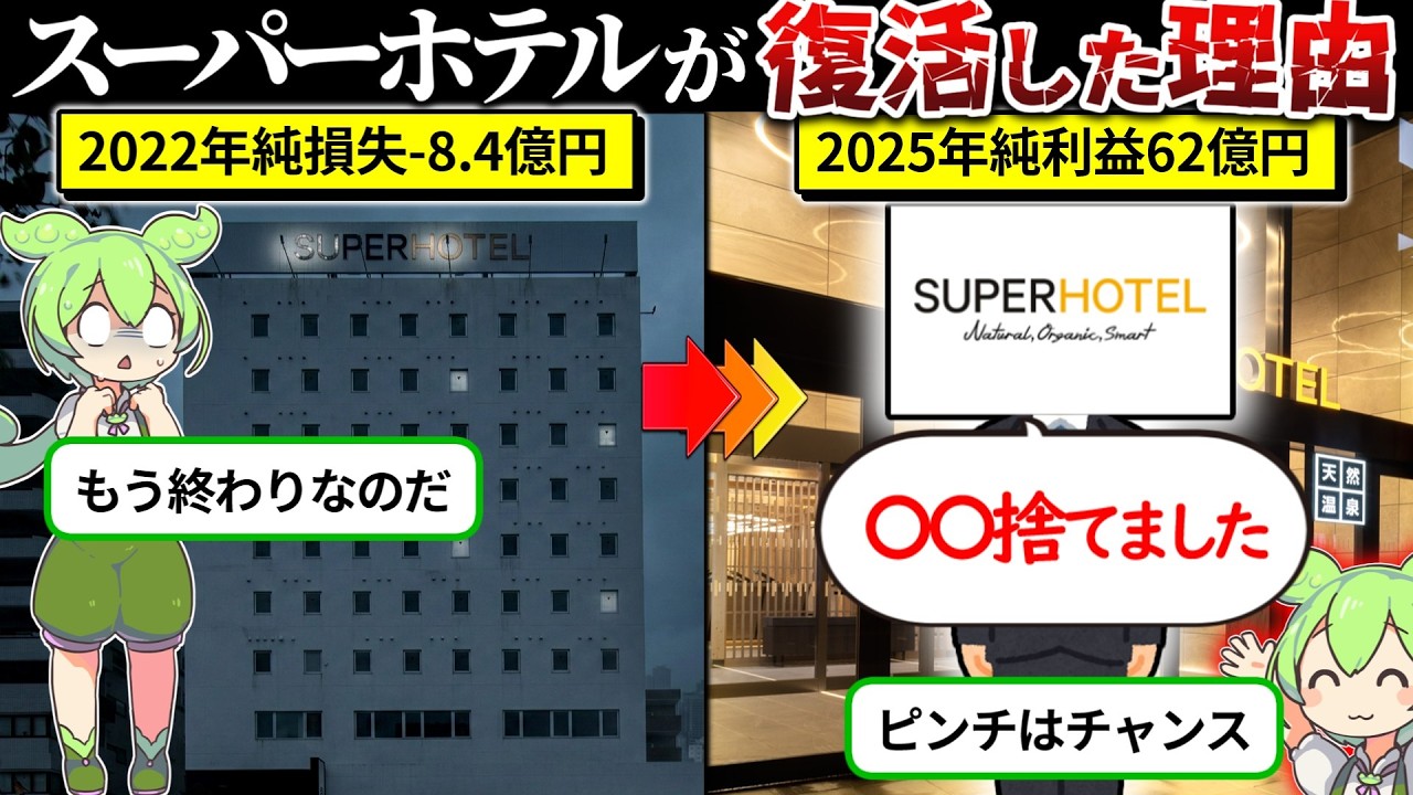 スーパーホテルが復活した理由