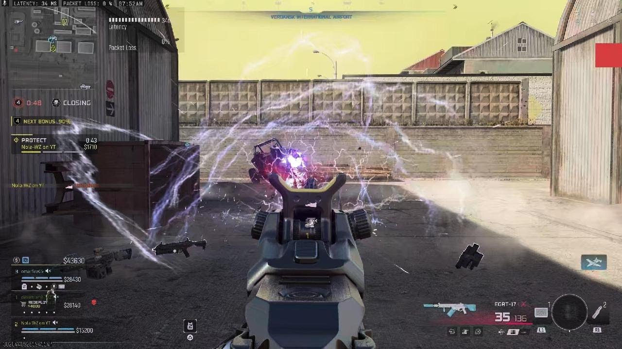 VOID STRIPE Mastery Camo gameplay. 1st game w/ the camo on display. 25 kill loss but it was a battle