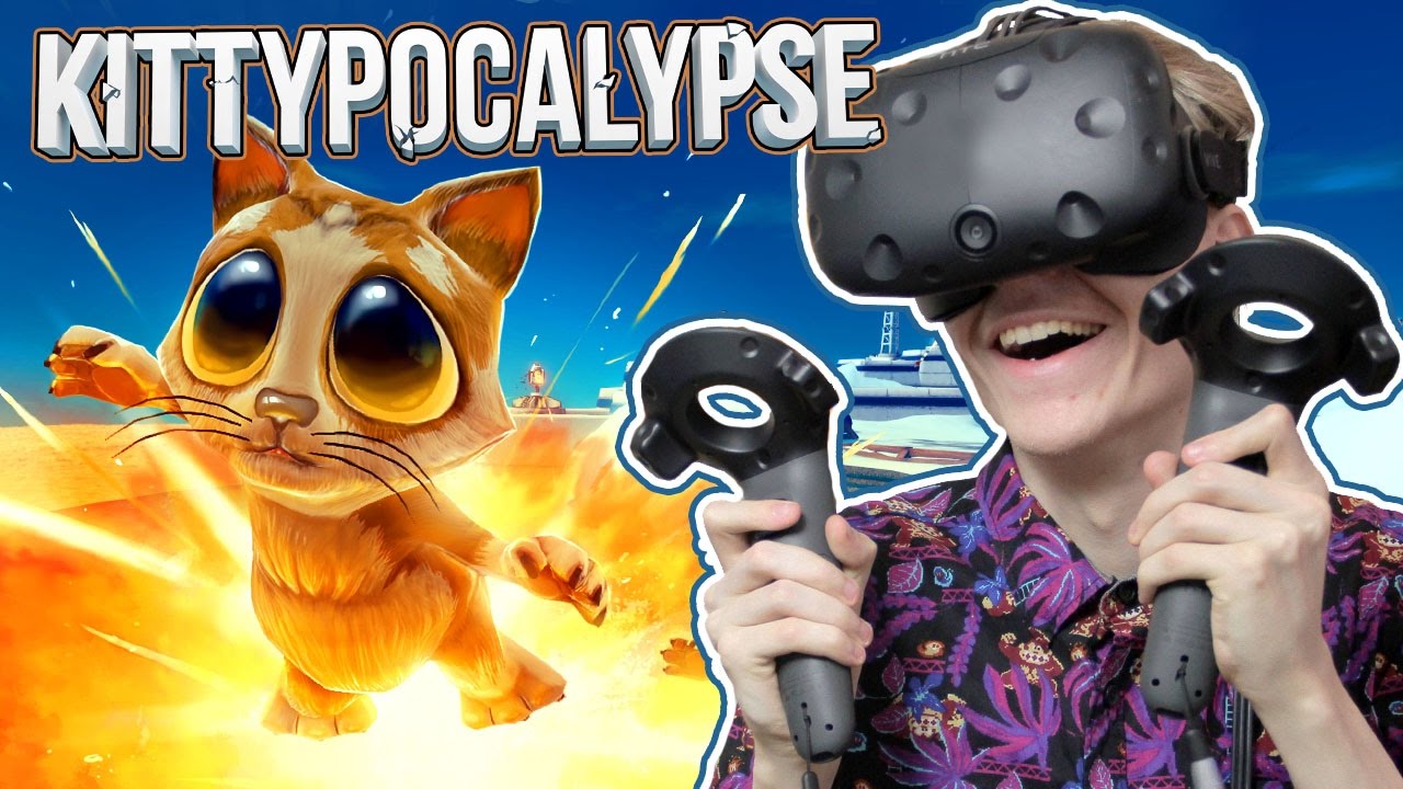 KICK-ASS VR STRATEGY GAME! | Kittypocalypse (HTC Vive Gameplay)