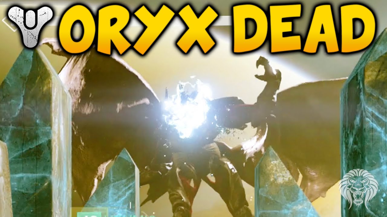 Destiny Kings Fall Raid: FINAL BOSS COMPLETED! Beating Oryx Raid Ending & Loot Drop (The Taken King)