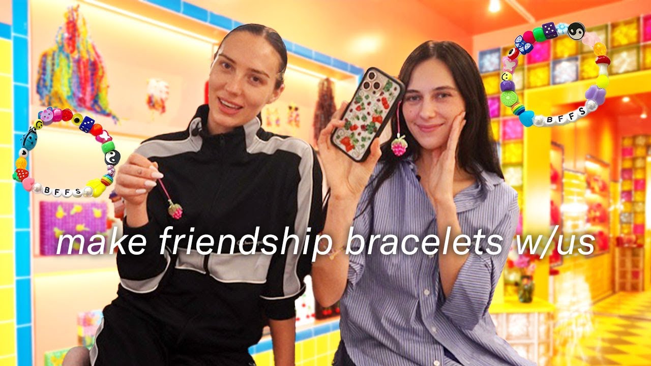 Make Friendship Bracelets w/ Devon Lee & Sydney Carlson