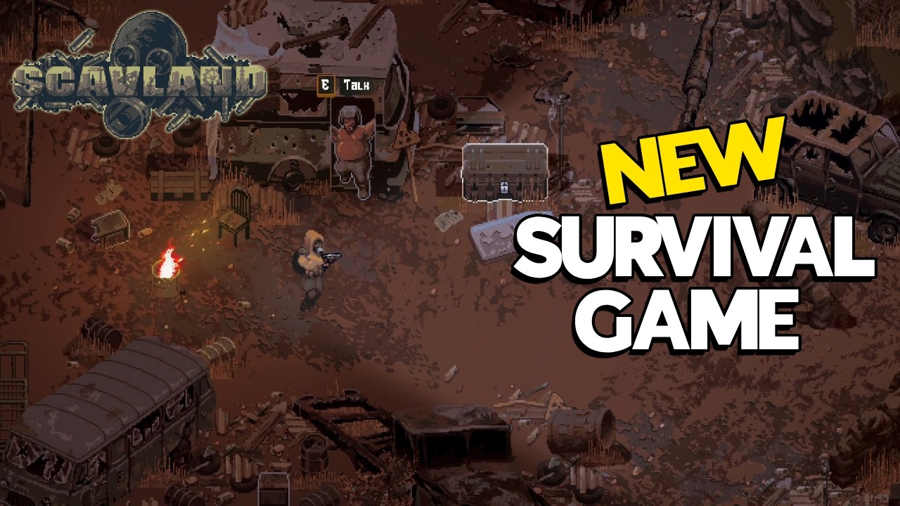 This Brand New 2d Survival Game Is INTENSE - Scavland