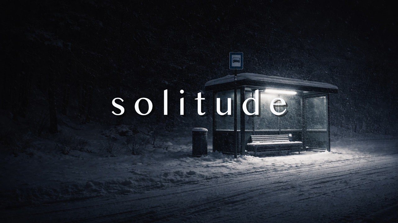 stillness in the snow... | Melancholic Ambient for Deep Reflection