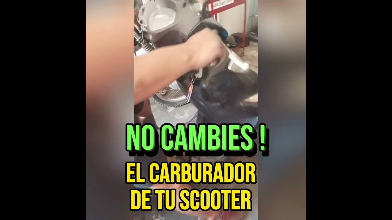 ❌️ Tu moto honda elite se ahoga ? mira la solución