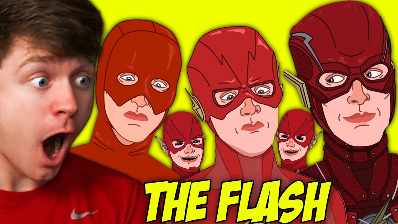 EVOLUTION of THE FLASH the REACTION!