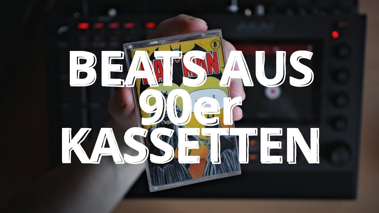 90er KASSETTEN FLIPPEN 🎧 Batman - Hoch 3 Hörspiel 🎹 (MPC Live II)