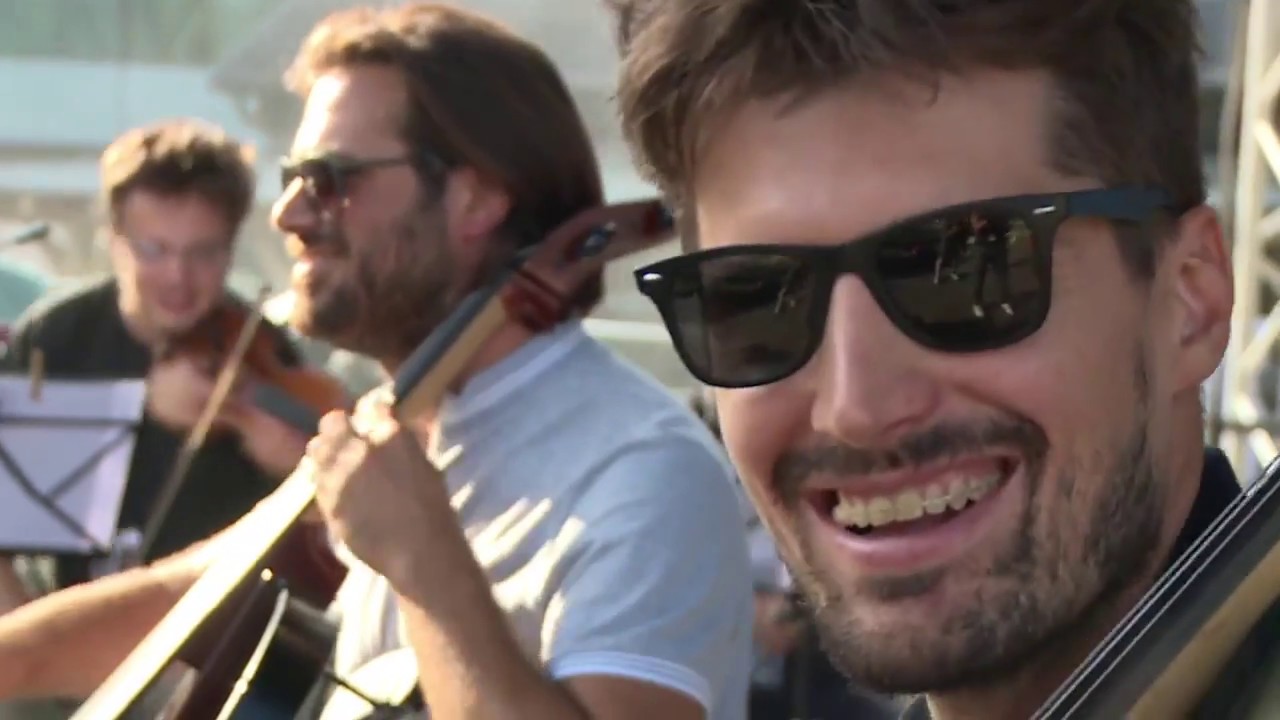 2CELLOS - backstage in Maribor