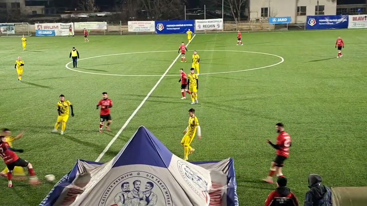 Avantul  Reghin - Atletico Monor  pauza  2-0. (Amical )